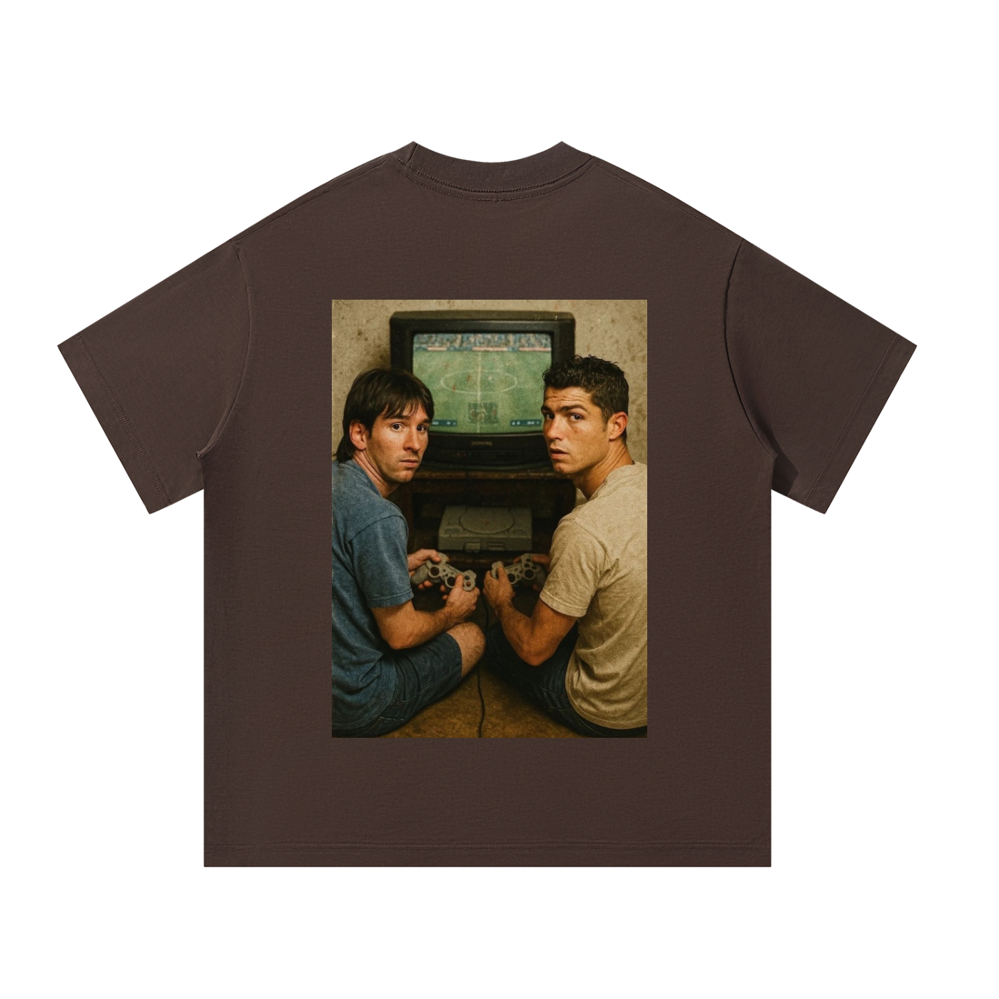 MulTeechoice Messi & Ronaldo Autograph Tee