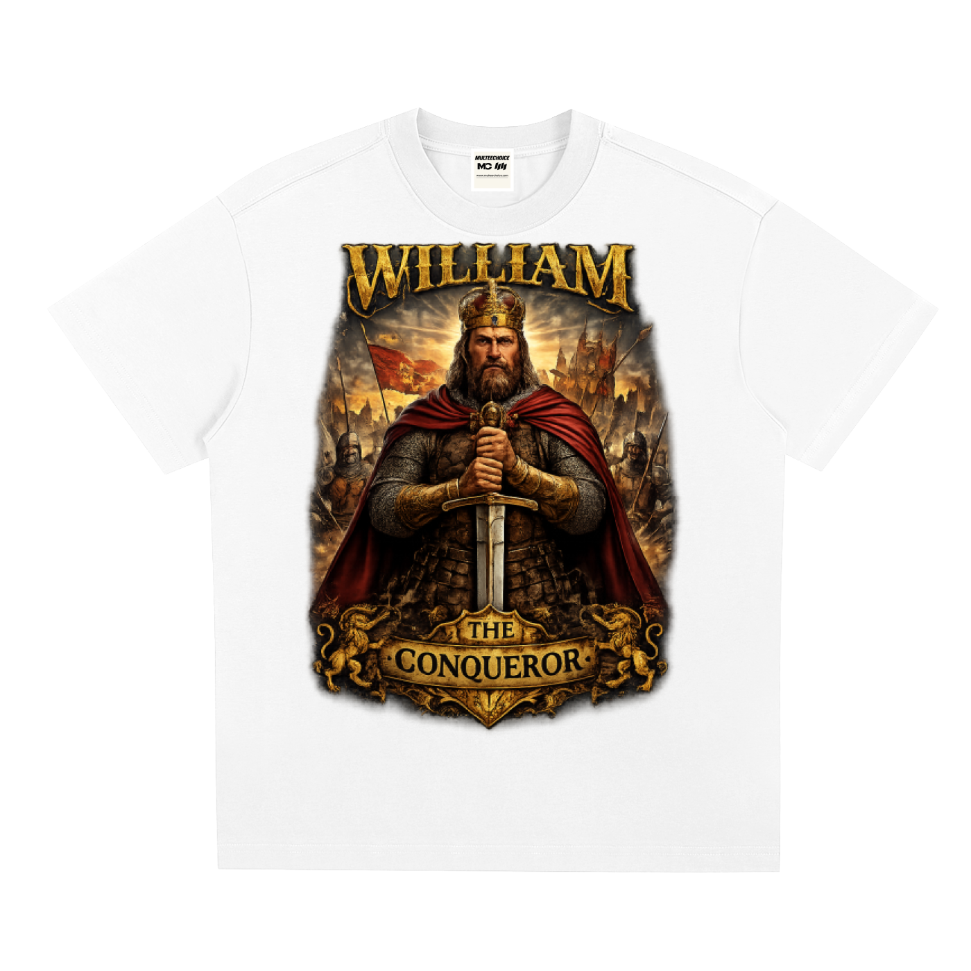 Multeechoice William The Conqueror Tee