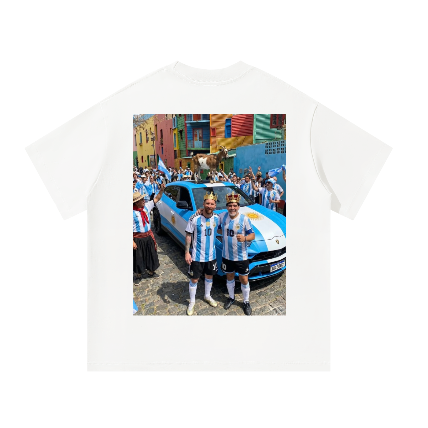 MulTeechoice Messi & Maradona Autograph Tee