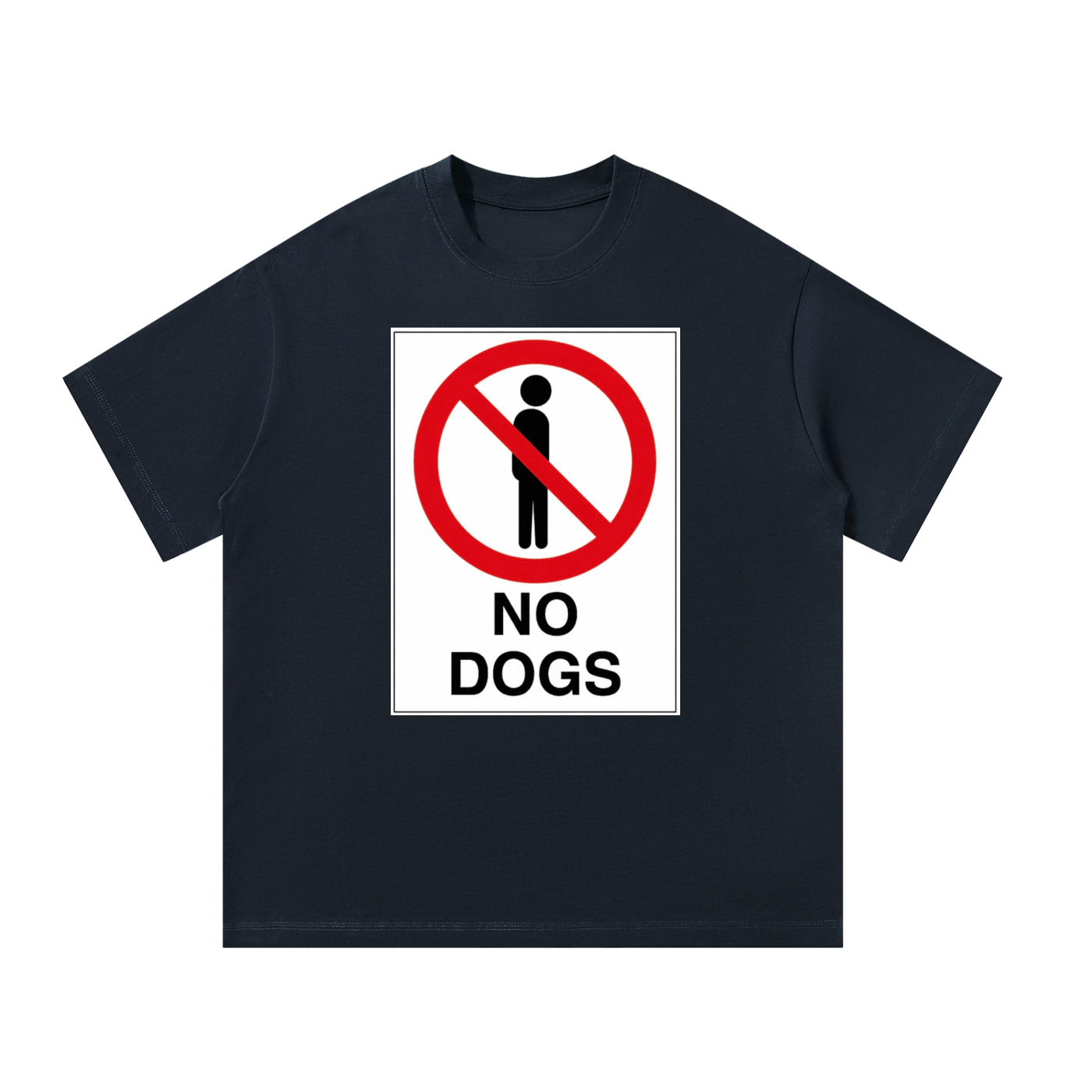 MulTeechoice No Dogs Tee