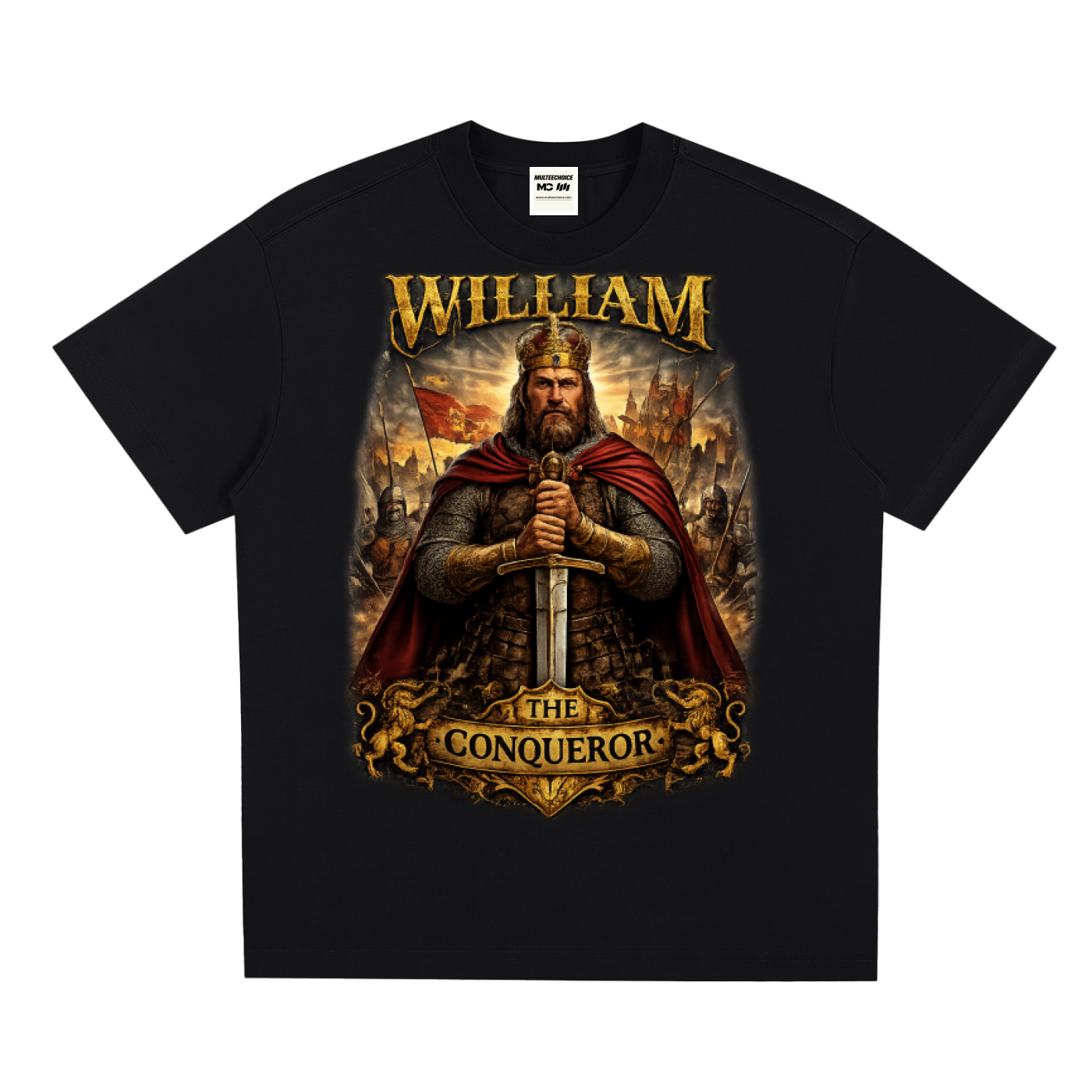 Multeechoice William The Conqueror Tee