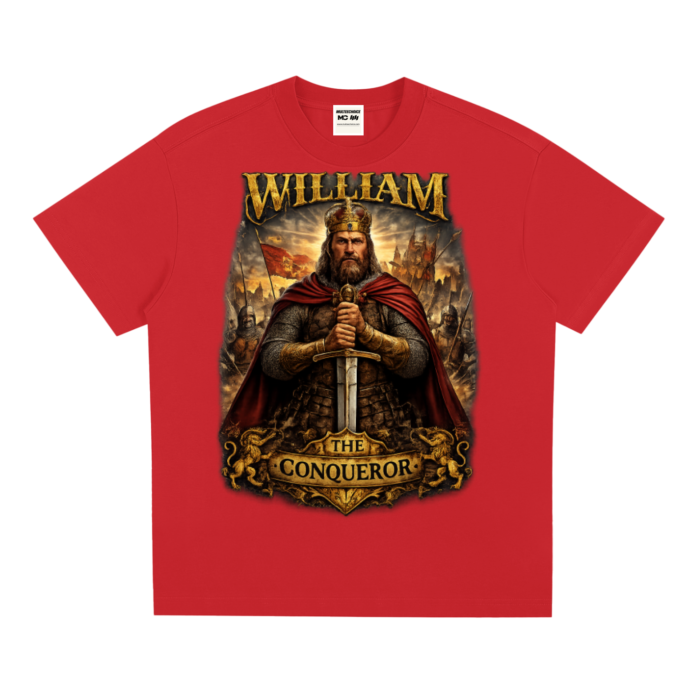 Multeechoice William The Conqueror Tee