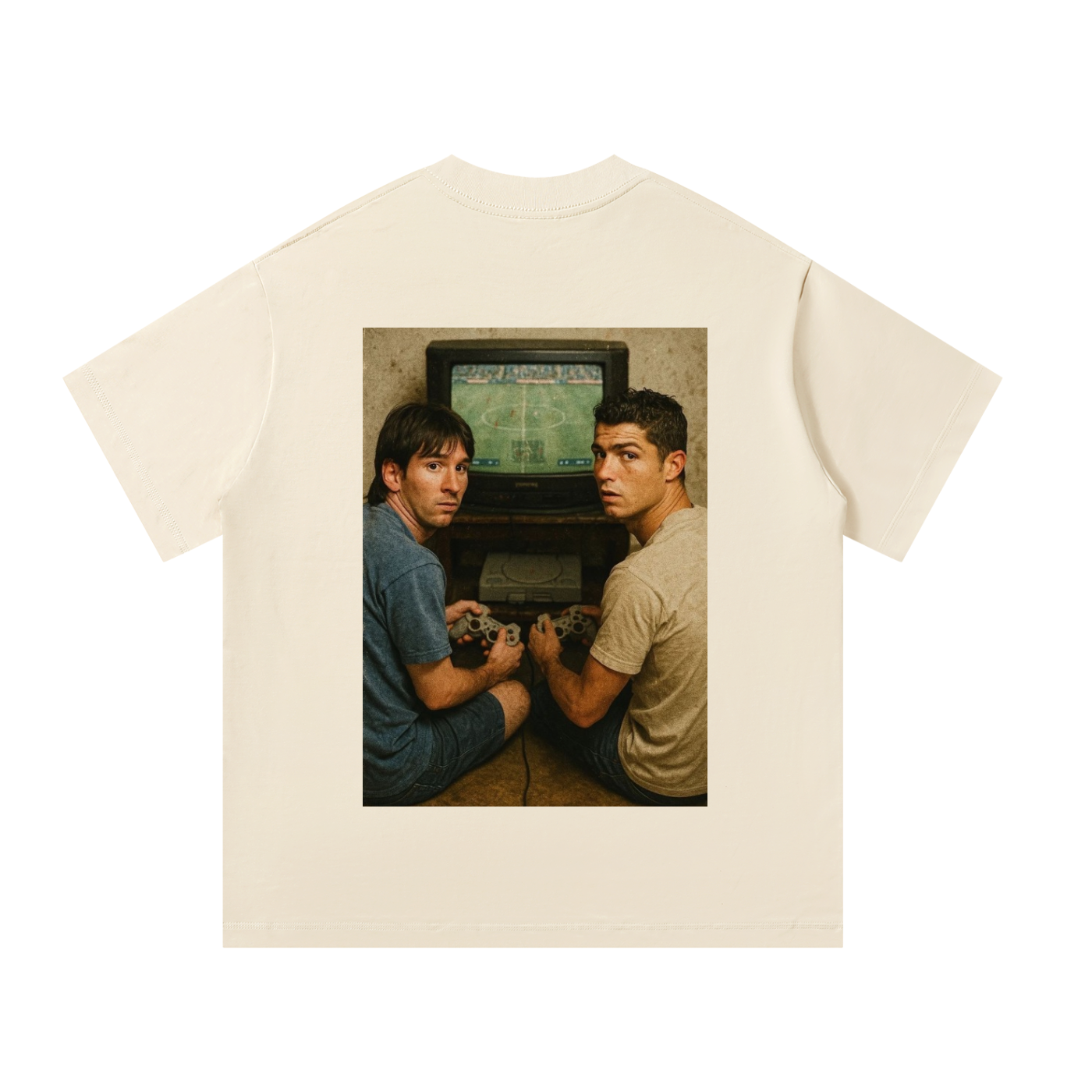 MulTeechoice Messi & Ronaldo Autograph Tee