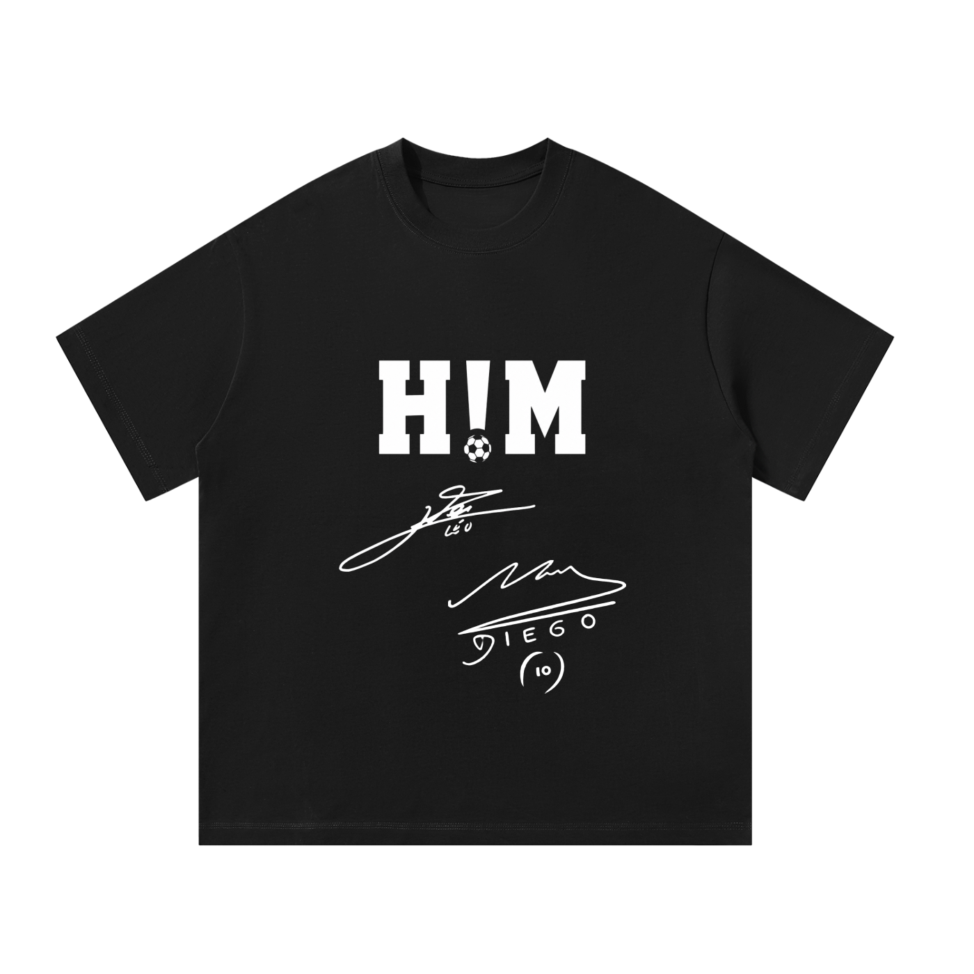 MulTeechoice Messi & Maradona Autograph Tee