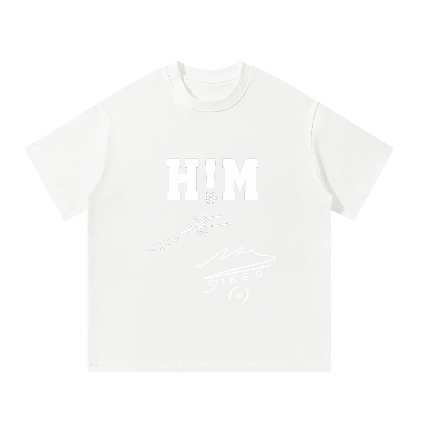 MulTeechoice Messi & Maradona Autograph Tee