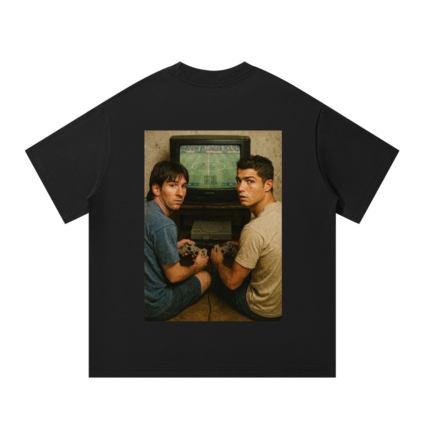 MulTeechoice Messi & Ronaldo Autograph Tee
