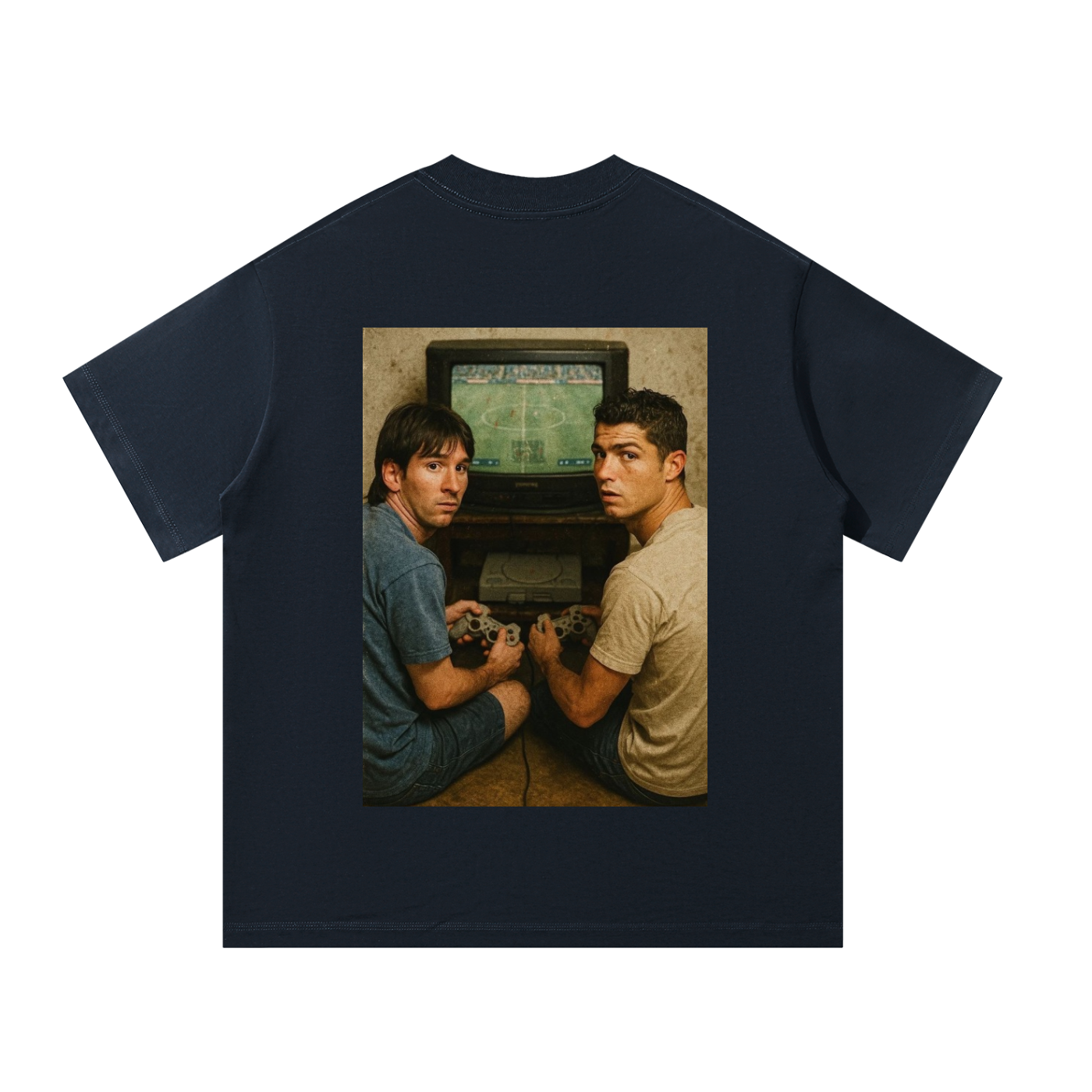 MulTeechoice Messi & Ronaldo Autograph Tee