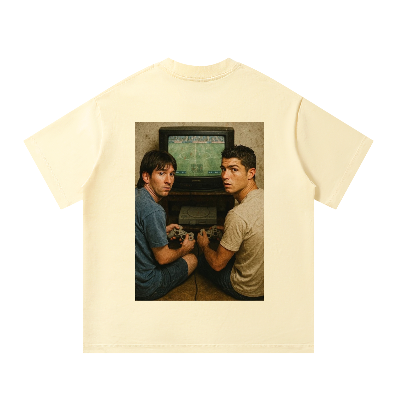 MulTeechoice Messi & Ronaldo Autograph Tee