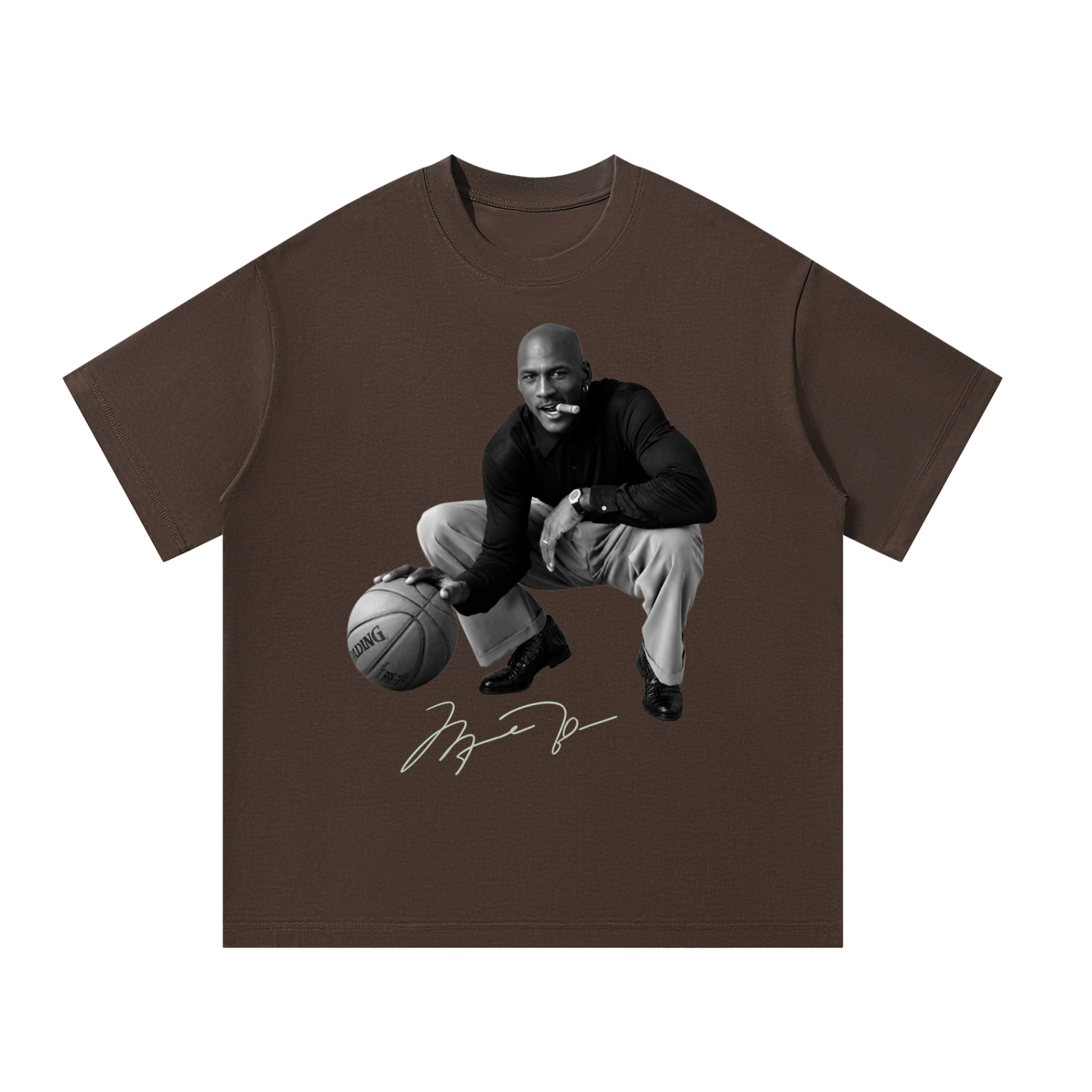 MulTeechoice M Jordan autograph Tee
