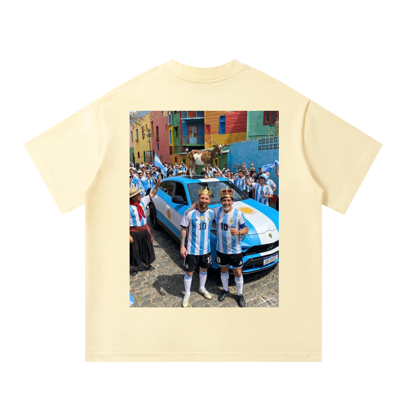 MulTeechoice Messi & Maradona Autograph Tee