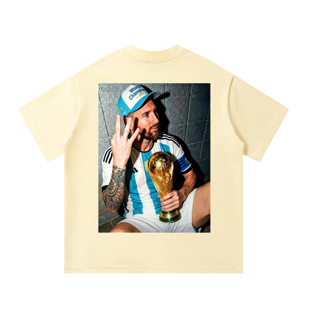 MulTeechoice Him Messi AutographTee