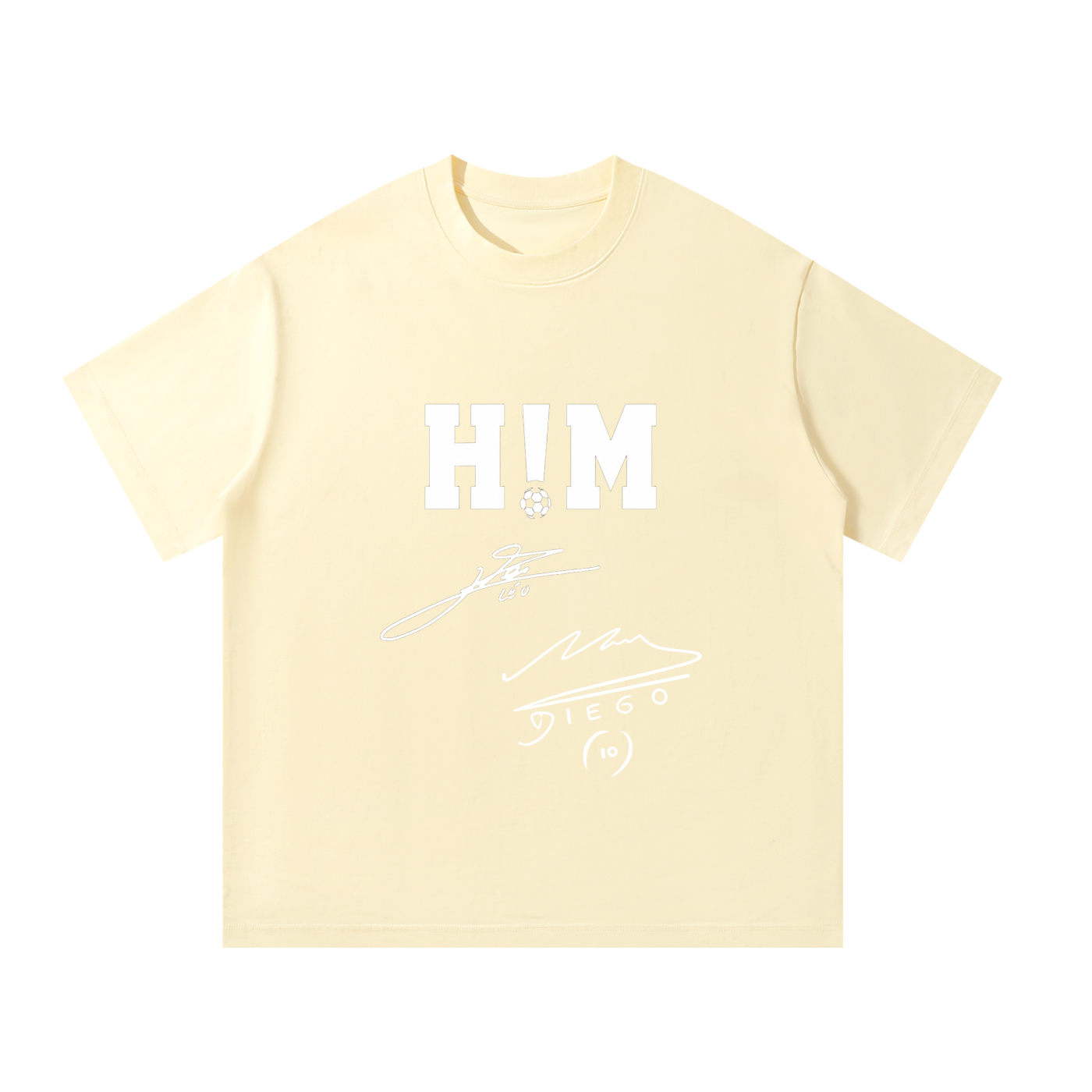 MulTeechoice Messi & Maradona Autograph Tee
