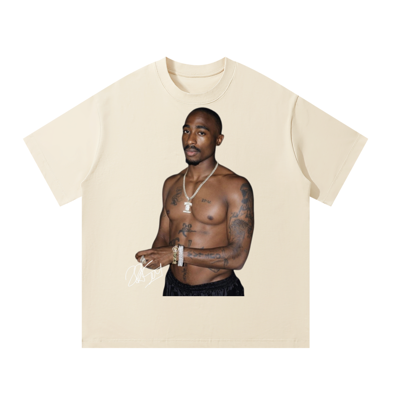 MulTeechoice Tupac Autograph Tee