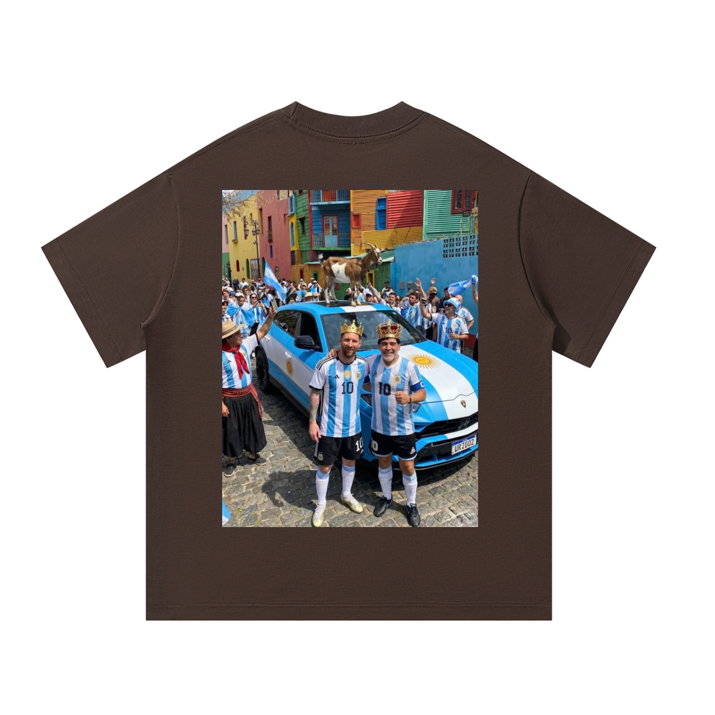 MulTeechoice Messi & Maradona Autograph Tee