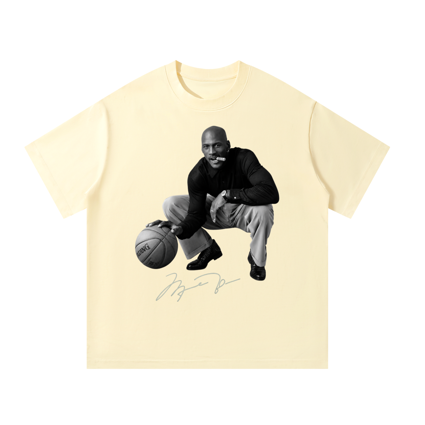 MulTeechoice M Jordan autograph Tee