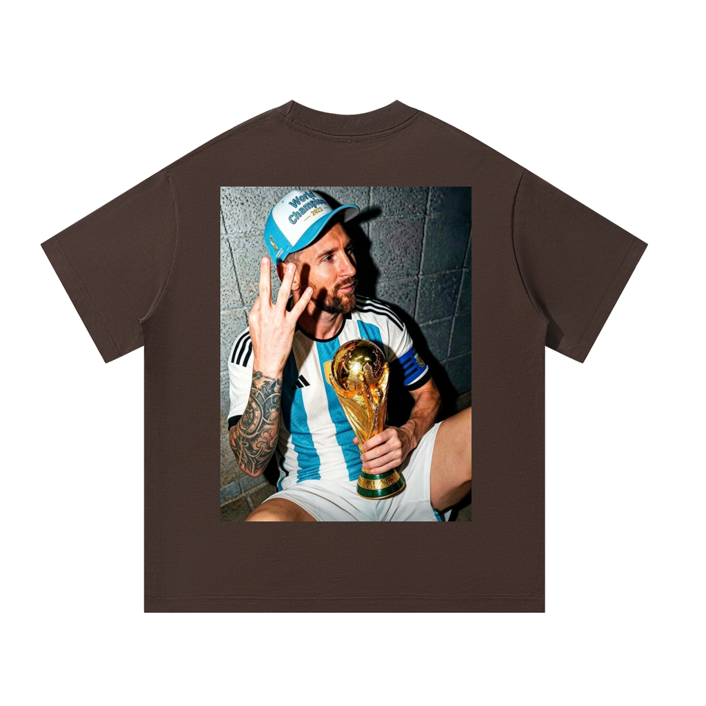 MulTeechoice Him Messi AutographTee