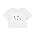 MulTeechoice Fitted Crop Tee