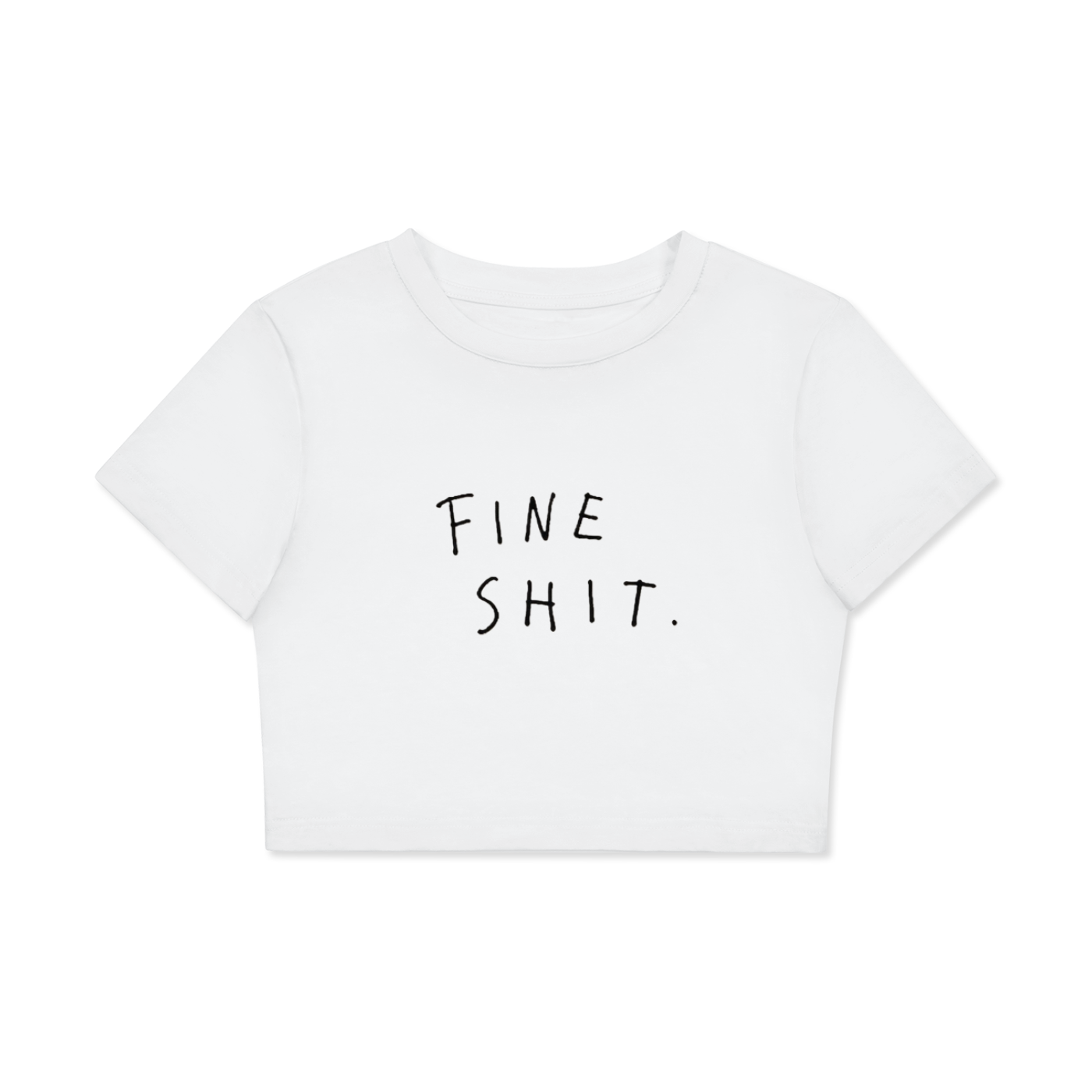 MulTeechoice Fitted Crop Tee