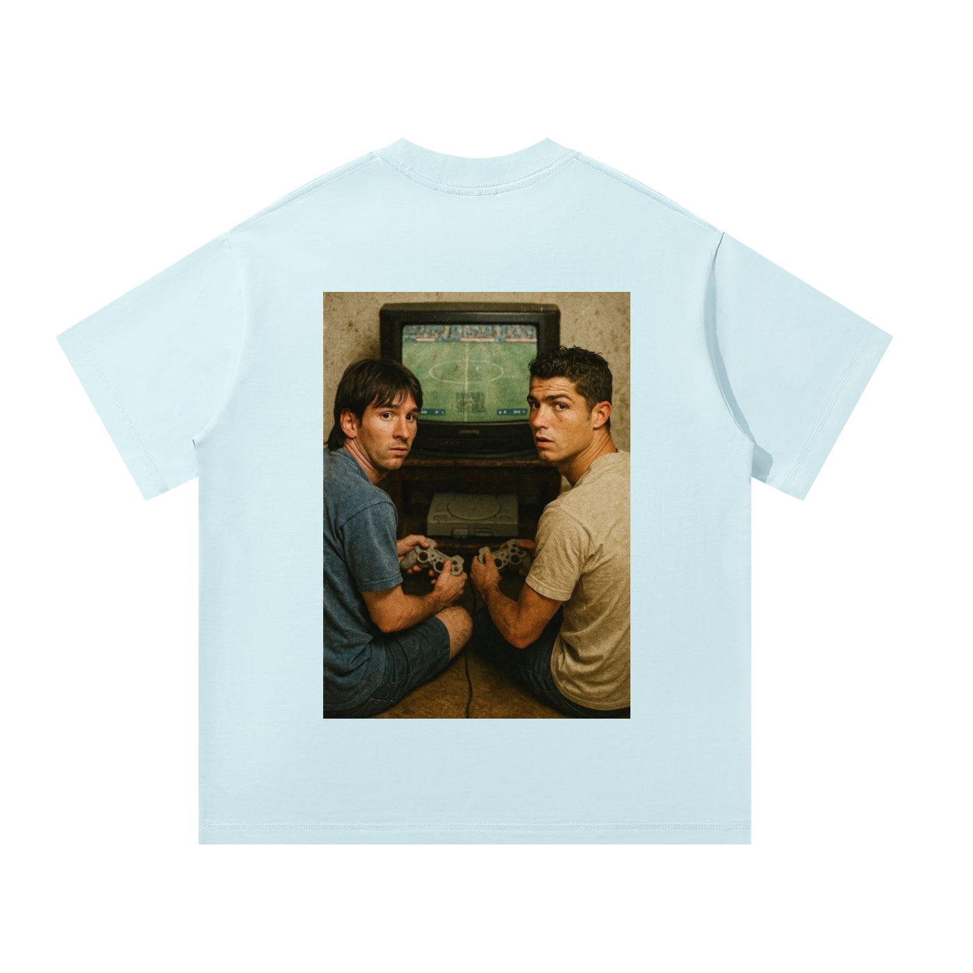 MulTeechoice Messi & Ronaldo Autograph Tee