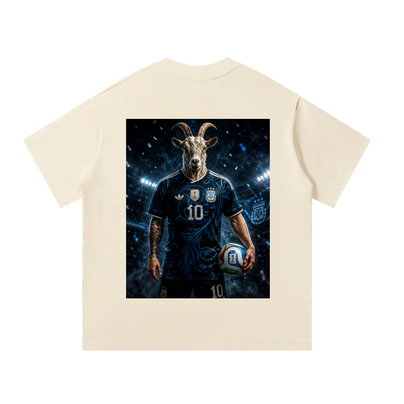 MulTeechoice Him GOAT Messi Tee