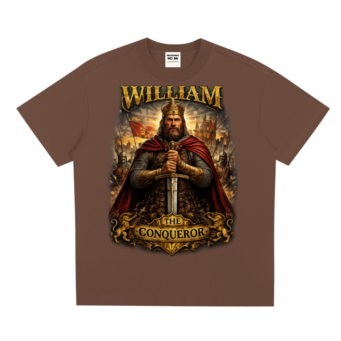 Multeechoice William The Conqueror Tee