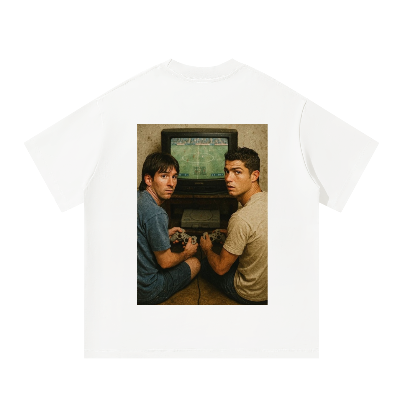 MulTeechoice Messi & Ronaldo Autograph Tee